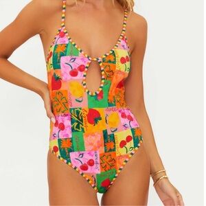 NWT Beach Riot Priscilla Fruit Market One Piece Swimsuit size Small